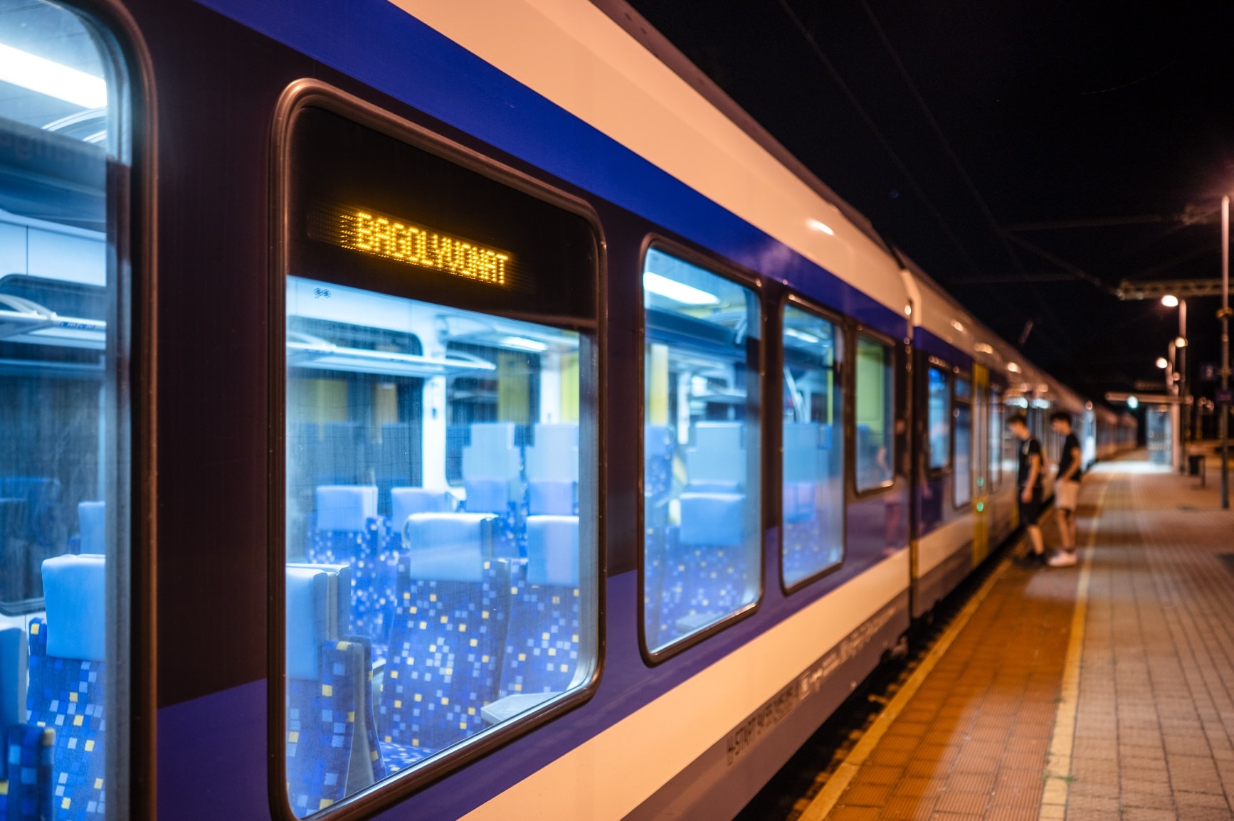 Night Train Budapest Balaton MV Summer Travel