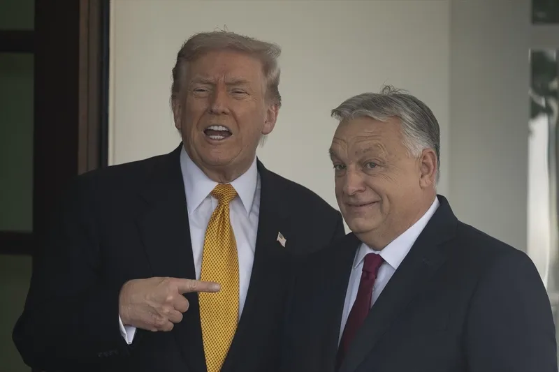 Trump Orban Meeting