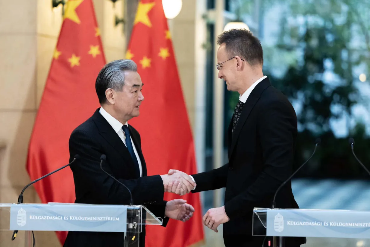 Chinese Foreign Minister In Budapest