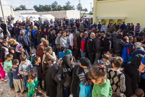 Mass Migration Wave Into Hungary
