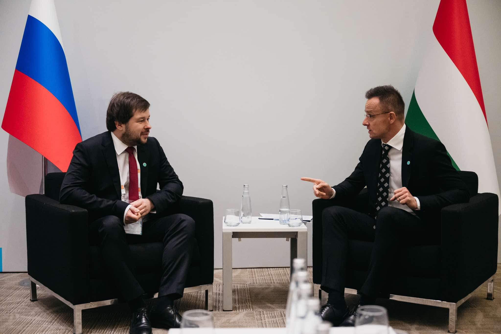 Gazprombank Russia FM Szijjarto