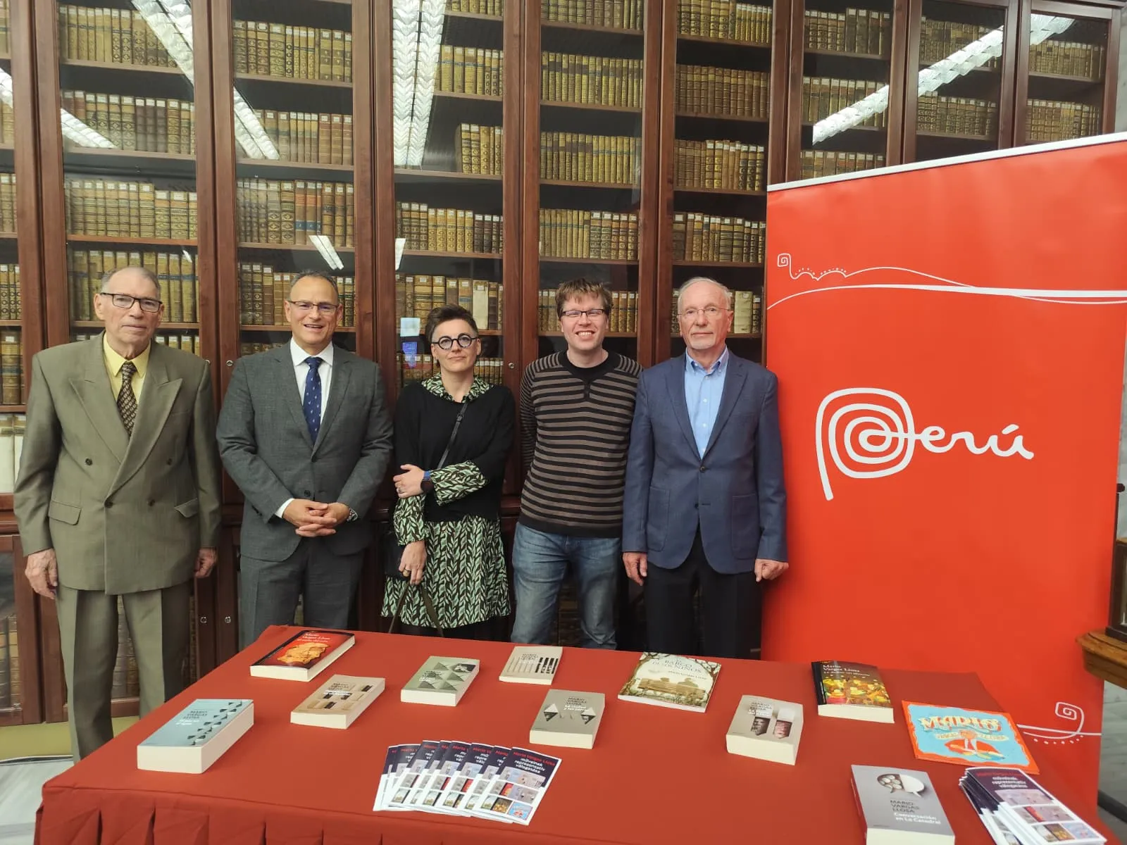 Peruvian Nobel Laureate Mario Vargas Llosa