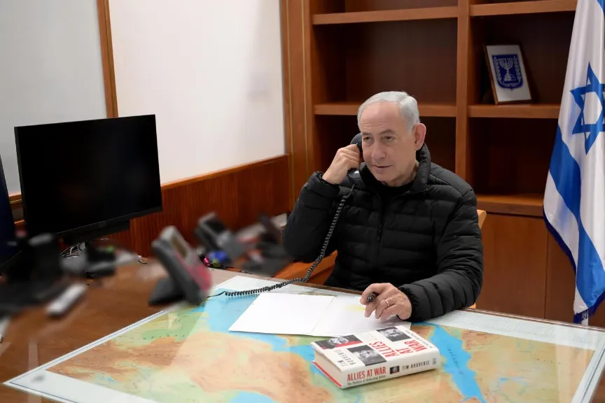 Peter Magyar And Benjamin Netanyahu On Phone
