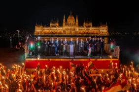 Peter Magyar Tisza Government Celebration X