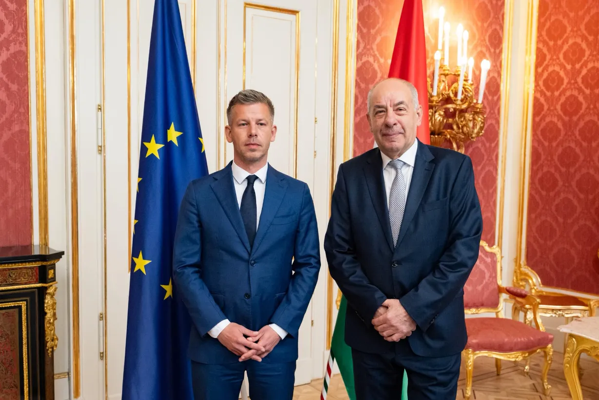 Peter Magyar And Sulyok Tamas