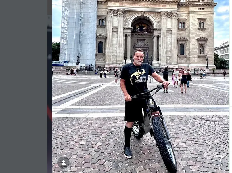 Schwarzenegger Ismet Budapesten Van