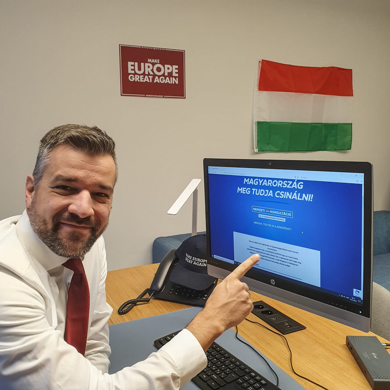 Der Europaabgeordnete Von Premierminister Orb n Soll Die Angebliche 