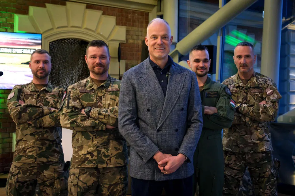 Hungarian Defence Minister Kristof Szalay Bobrovniczky