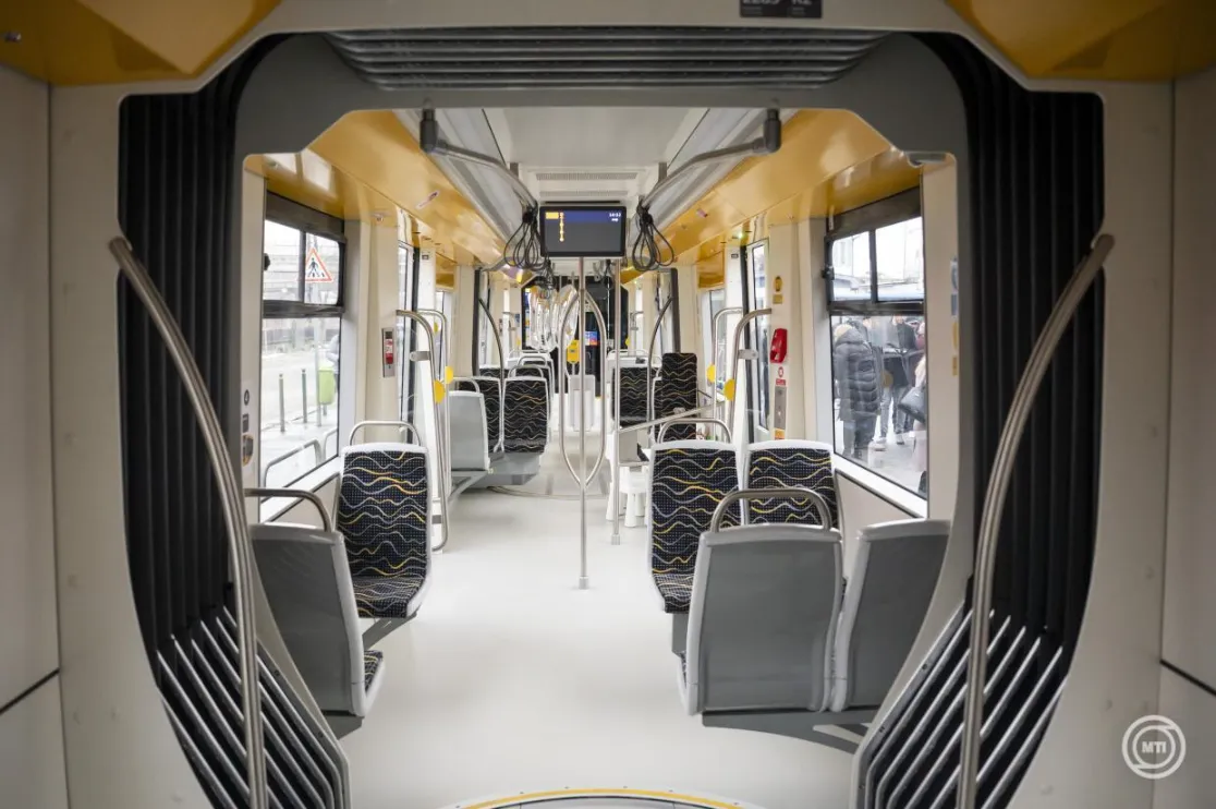 New Trams In Budapest