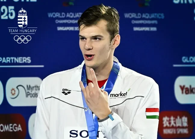 Hungarian Swimmer Hubert Kos E