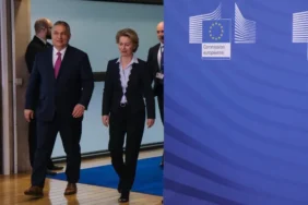 Von Der Leyen Orban European Union X