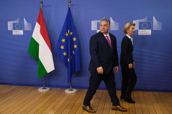 PM Orban And Von Der Leyen