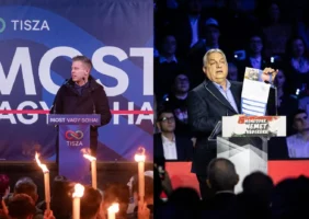 Viktor Orban Peter Magyar Fidesz Tisza Hungary Election X