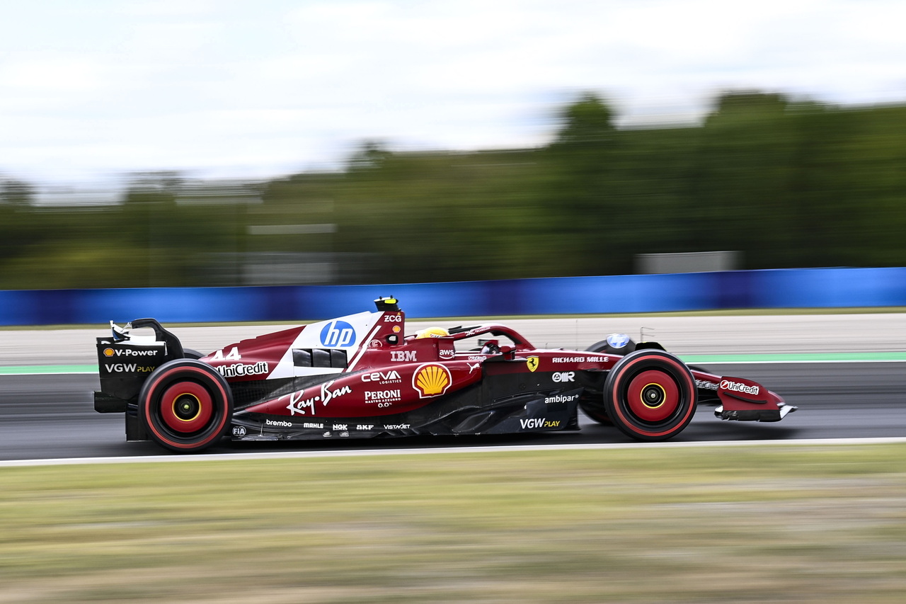 Lewis Hamilton Ferrari Hungarian Grand Prix Formula F