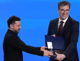 Gergely Karacsony Volodymyr Zelensky X