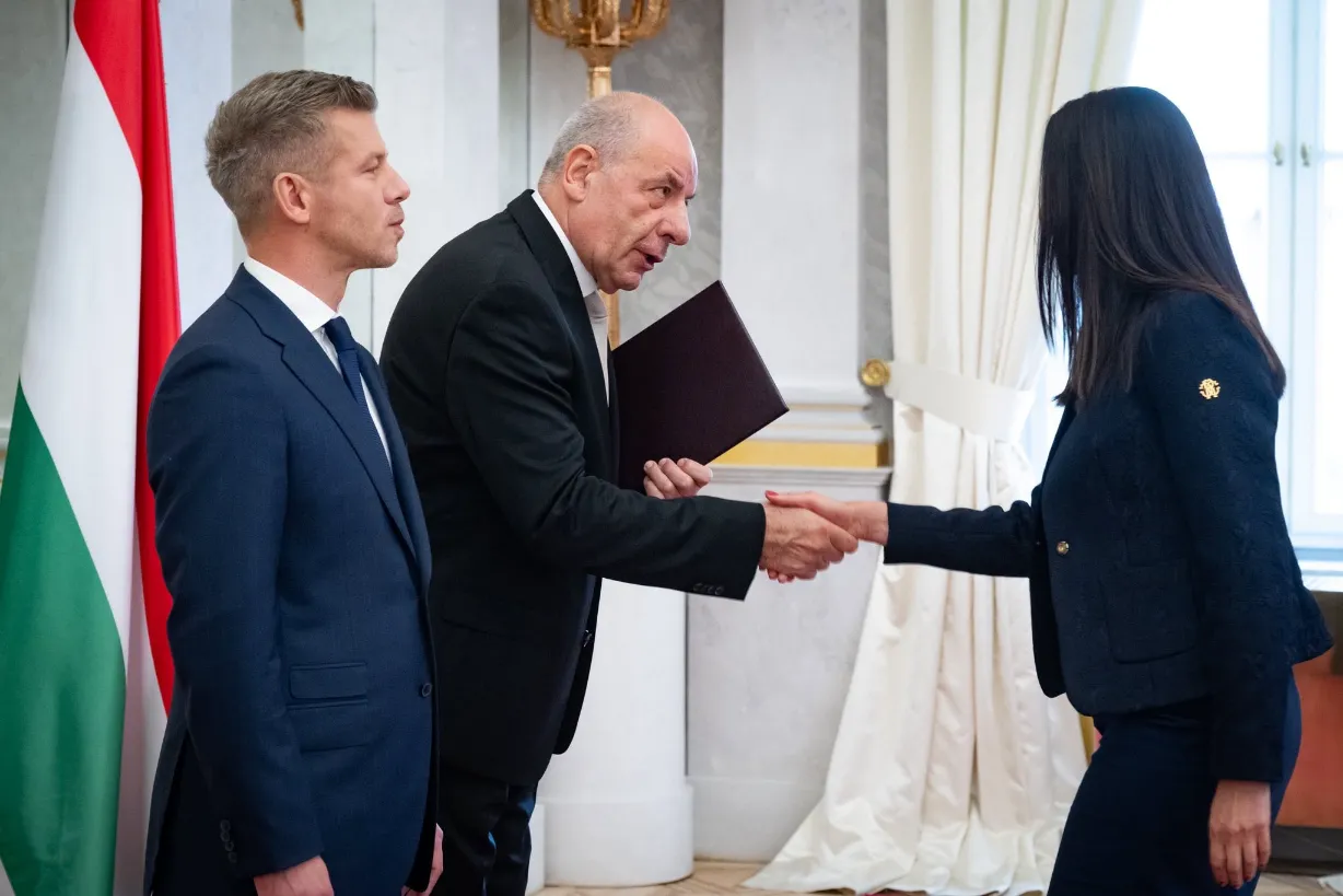 PM Peter Magyar Tamas Sulyok Anita Orban