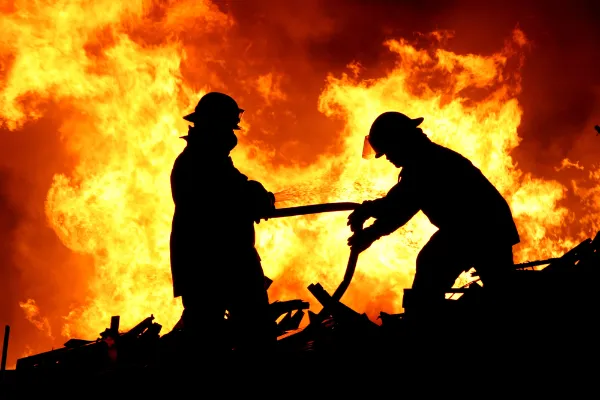 Huge Fire