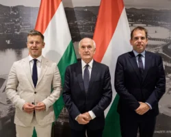 Peter Magyar And Baka Andras President Of Hungary X