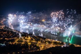 Spectacular August Fireworks And Drone Show In Budapest X