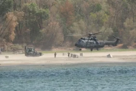 The Hungarian Armed Forces Airbus H Helicopters In Operation At The Paks Construction Site X