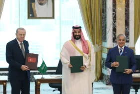 Turkiye Saudi Arabia Pakistan Defense Pact Signed On August X