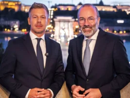 Peter Magyar And Manfred Weber X