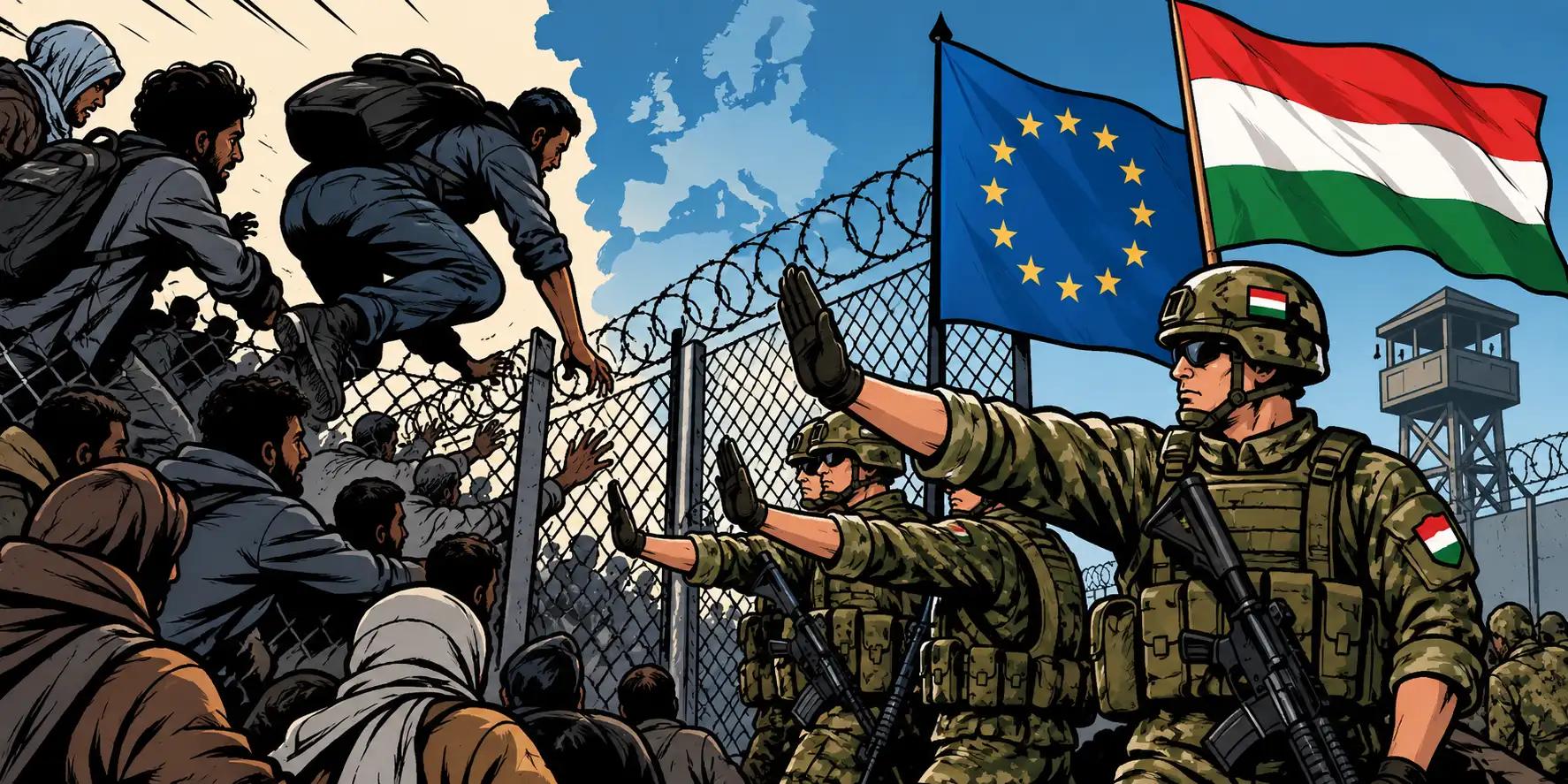 Migration Crisis Eu Hungary