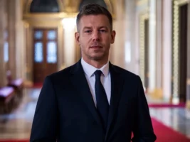 Peter Magyar In The Parliament X