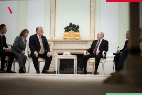 Orban And Putin In Moscow X