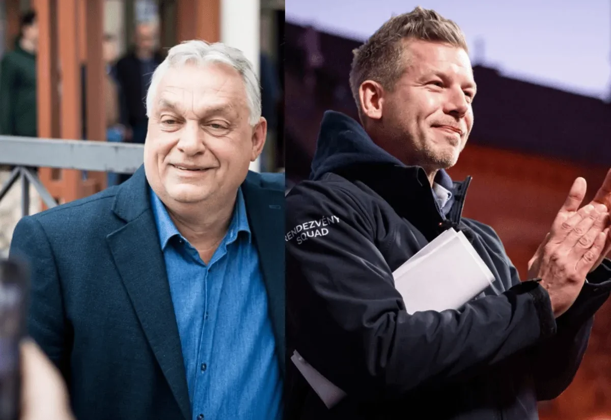 Viktor Orban Peter Magyar Elections E