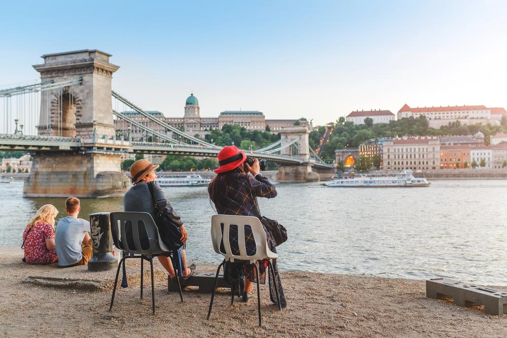 Budapest Airbnb Chain Bridge Panoramic View
