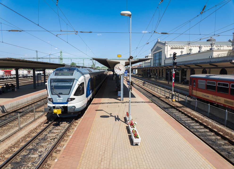 Railway Station Trains