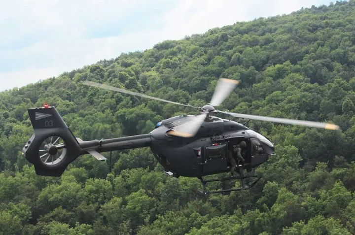 Hungarian Military Helicopter