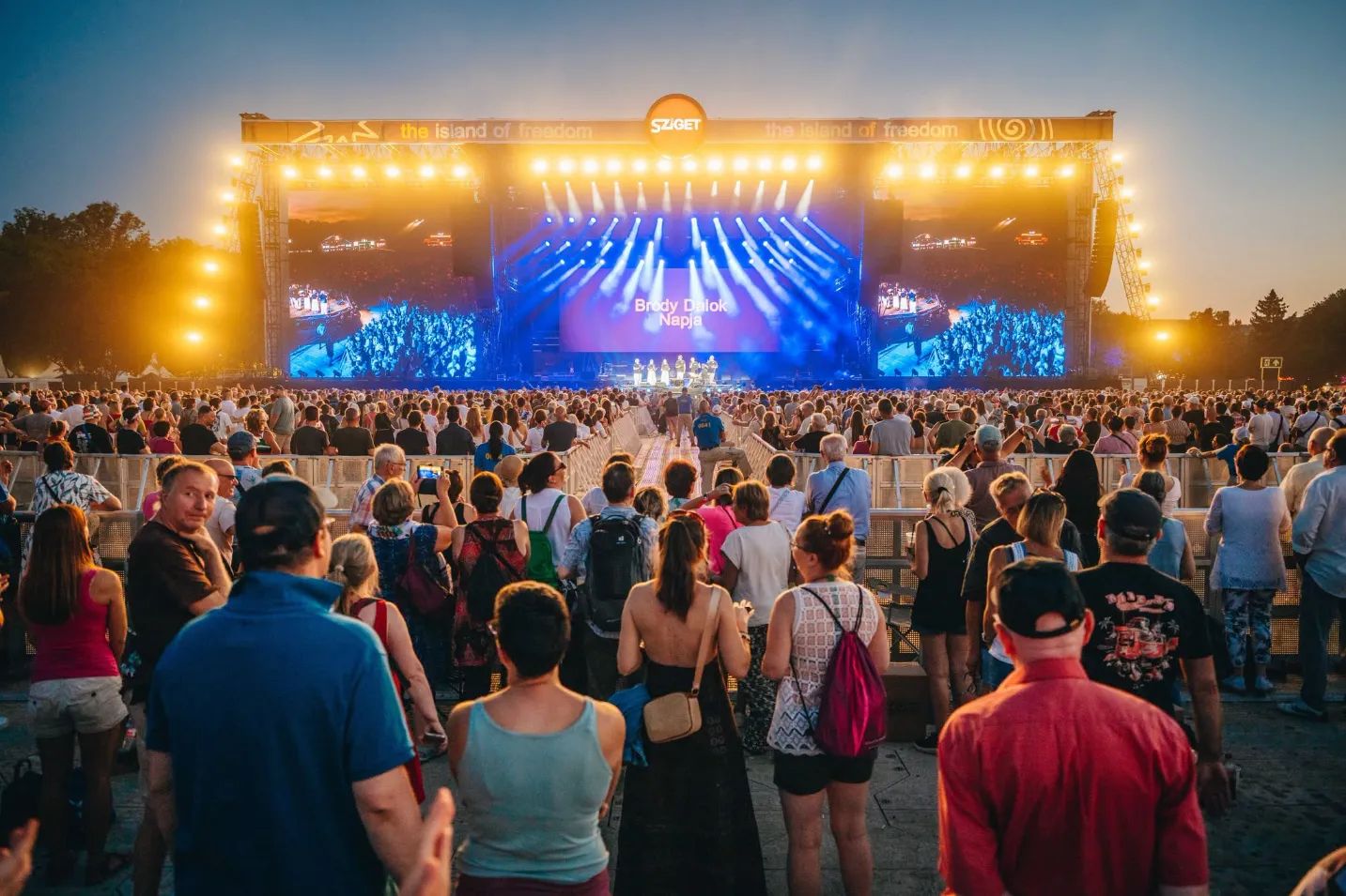 Sziget Festival In Budapest