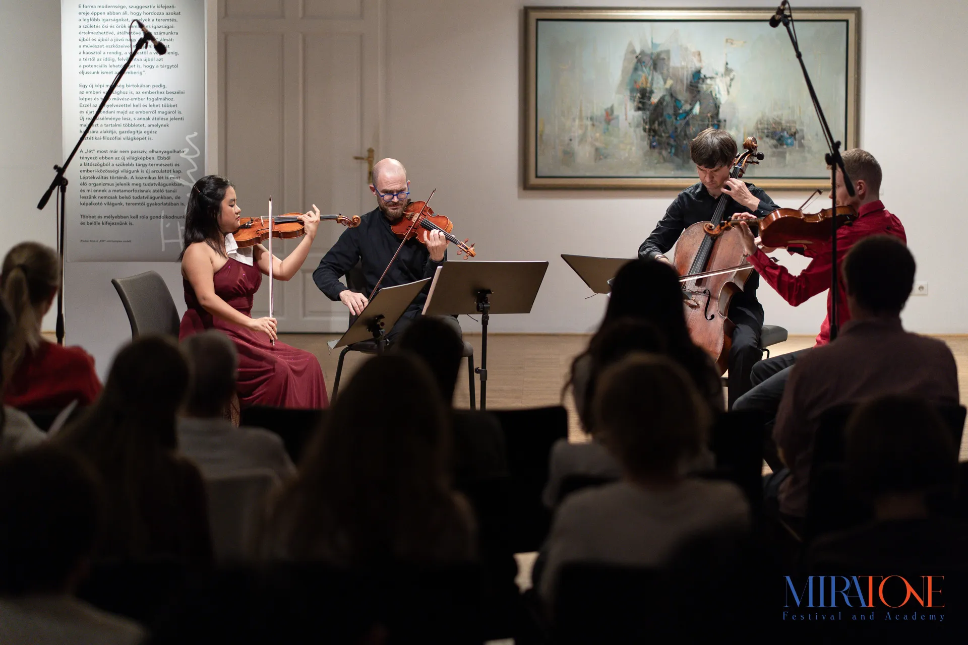 The VIII. MiraTone Festival Opens In Budapest With The V String Quartet Performing Three Beethoven Masterpieces