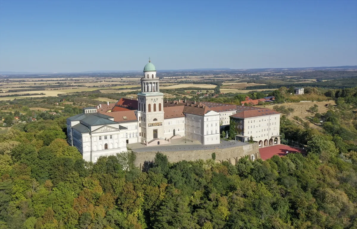 The Historic Pannonhalma Archabbey Is Listed On The UNESCO World Heritage List