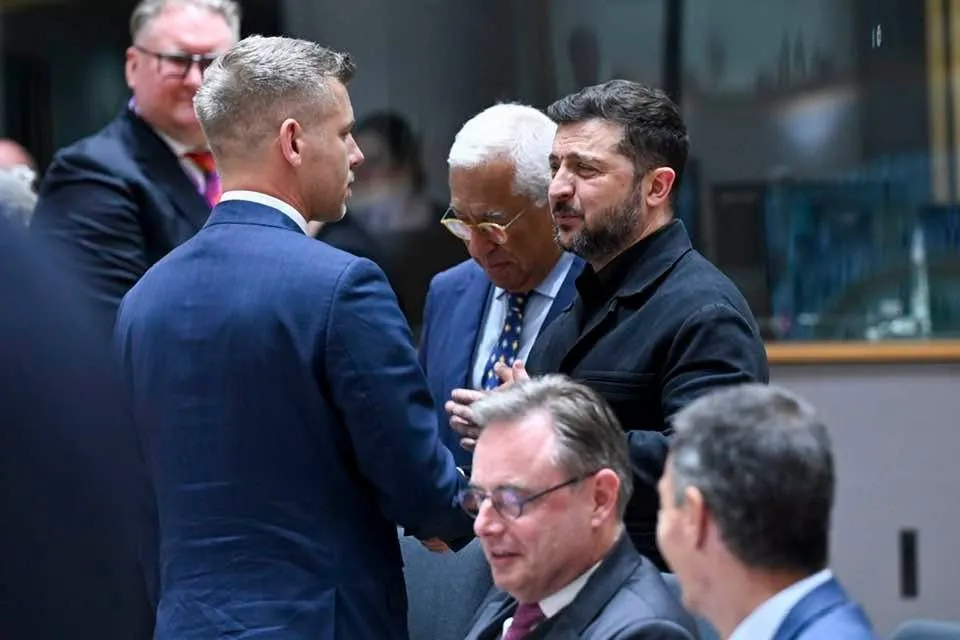 Peter Magyar Eu Leaders Summit Zelensky