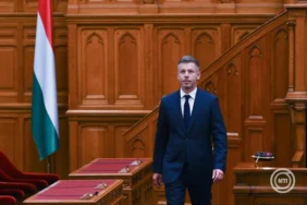 Peter Magyar Parliament X