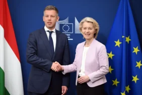 Peter Magyar And Ursula Von Der Leyen X