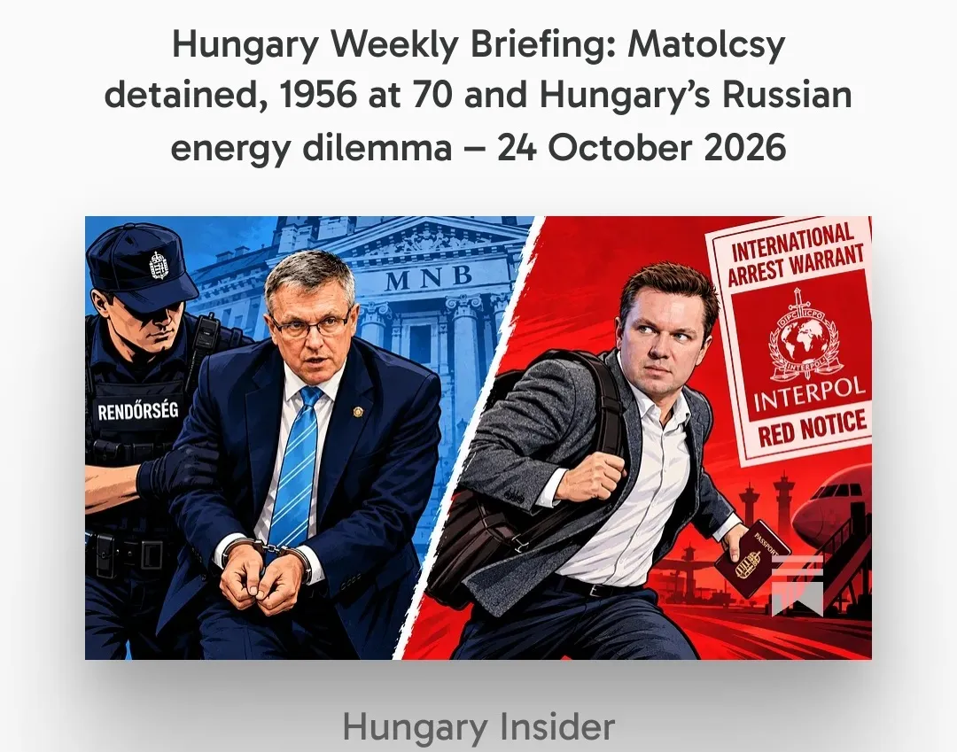 Hungary Insider Weekly Briefing