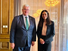 Anita Orban Andrii Sybiha Foreign Ministers X