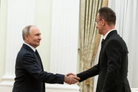 Putin Szijjarto Hungary Moscow X