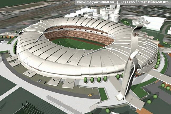 New Puskas Stadium To Be Built From Huf 90 100bn Daily News Hungary