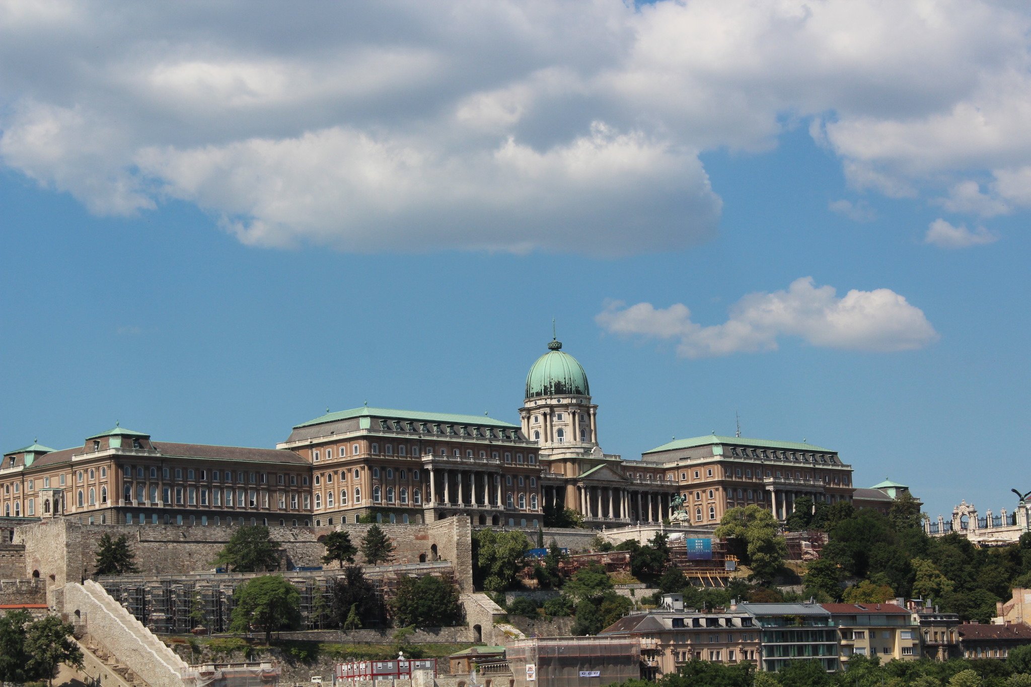 The Buda Castle is being rebuilt Daily News Hungary