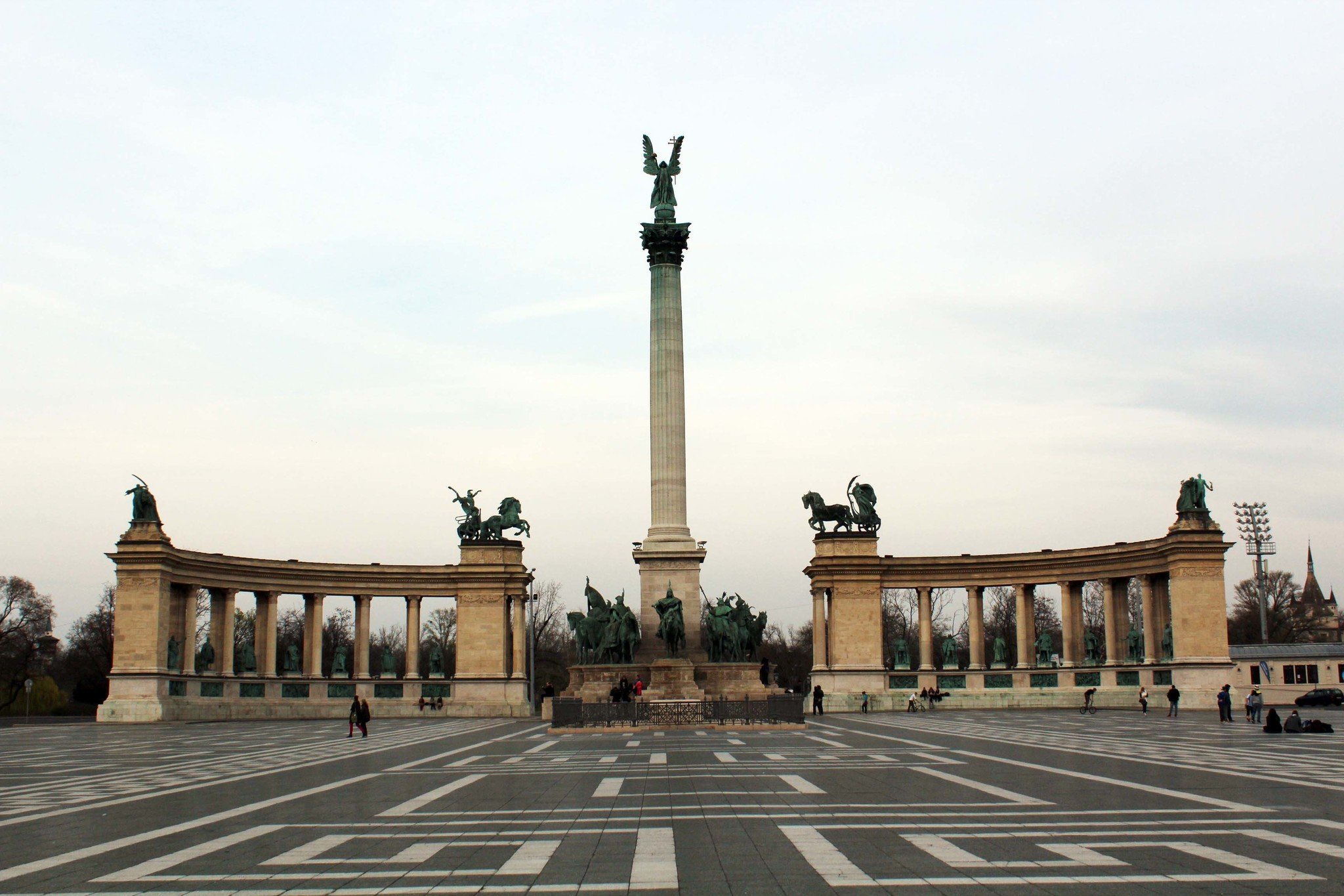 Heroes square, Budapest, Hungary kató alpár