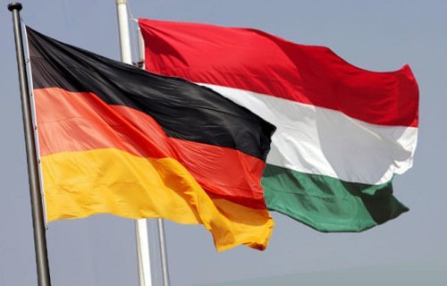 germany hungary flag