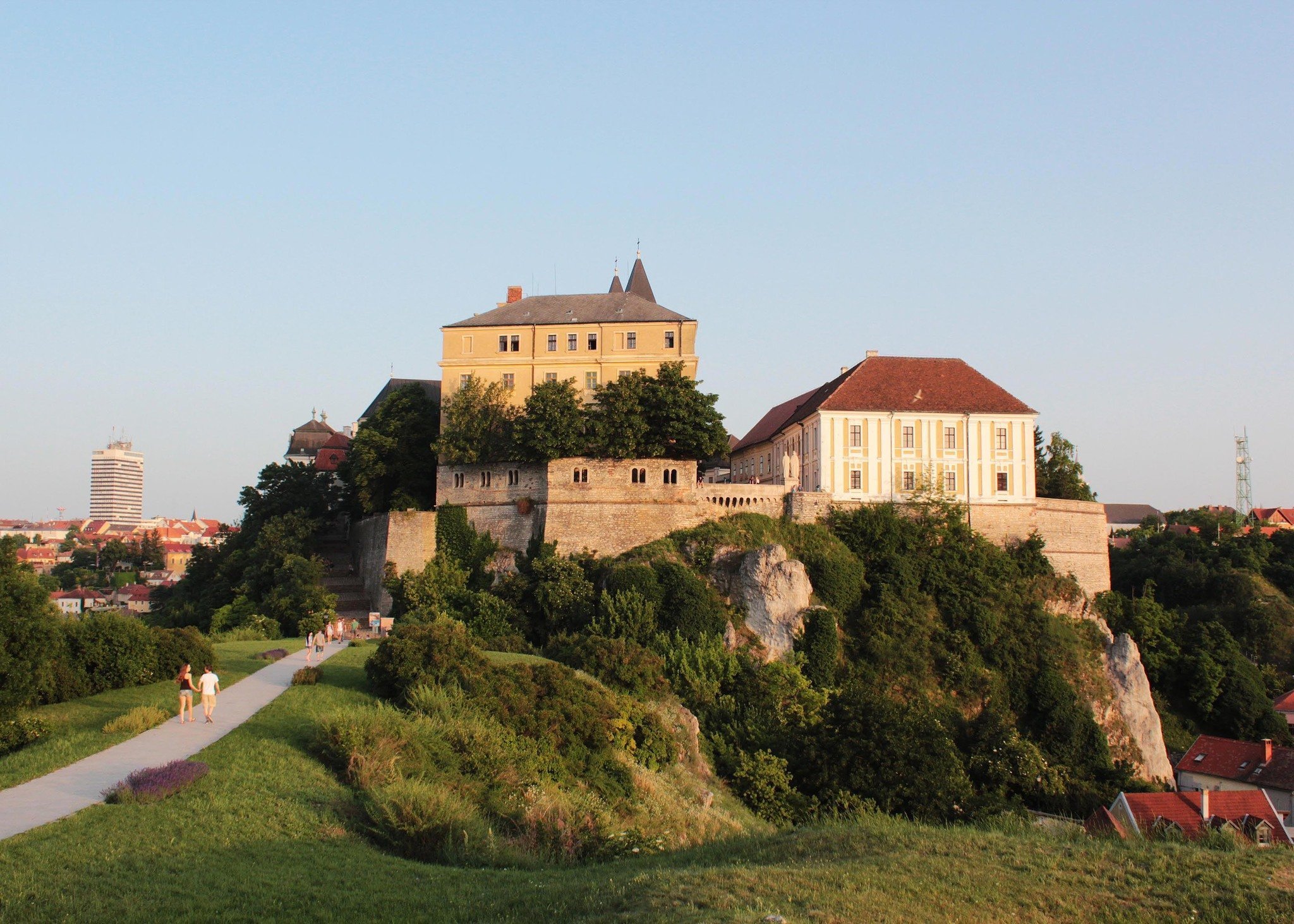 Veszprém city castle