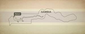 gambia map