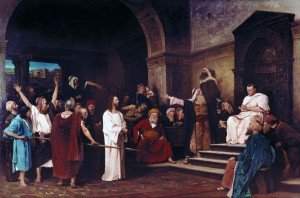 Munkácsy - Christ before Pilate