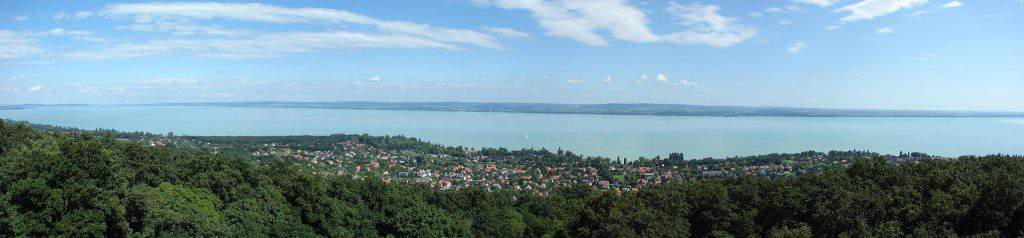 vista paisaje látvány kilátás Lago Balaton